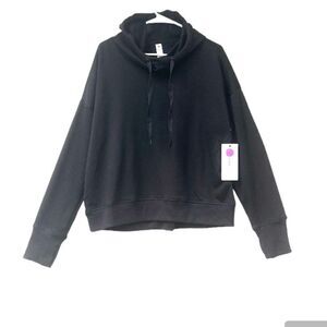 Yogalicious Black Hoodie Sweatshirt XL